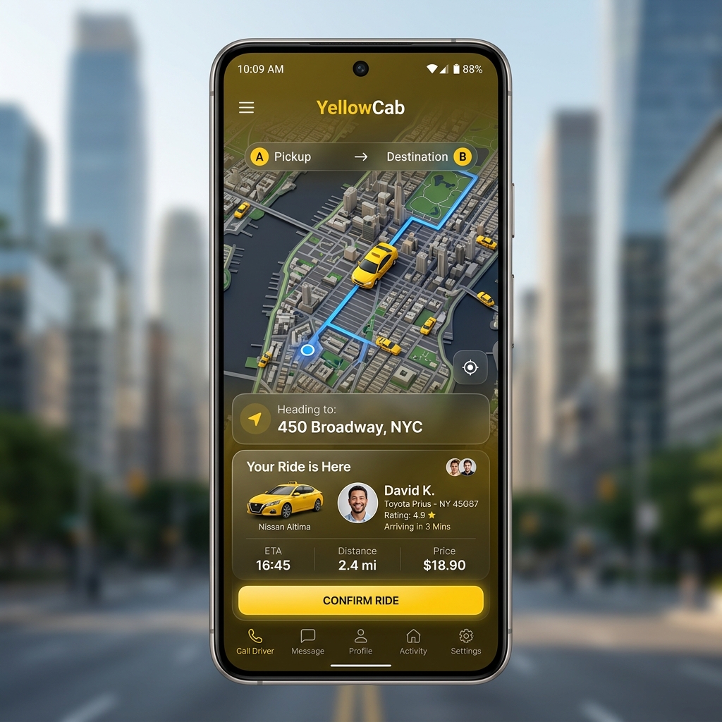 On-Demand Taxi Ride Sharing App Development